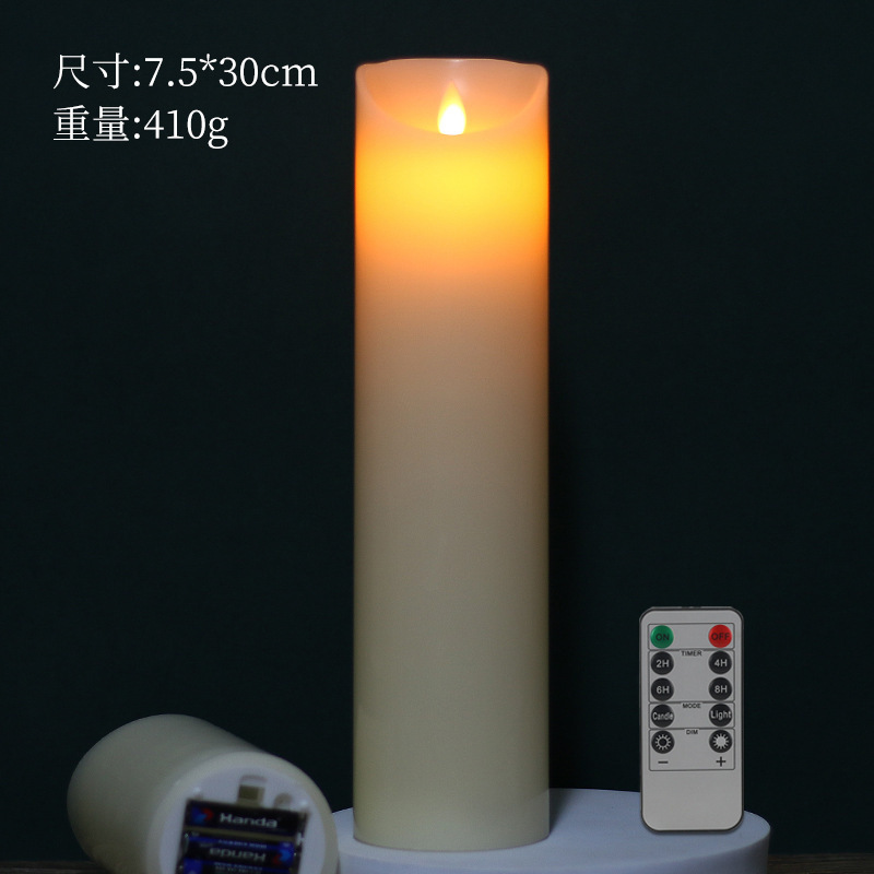 遥控电子蜡烛灯 仿真假蜡烛万圣节七夕情人节氛围灯led蜡烛灯跨境|undefined