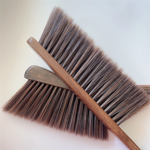 Chicken Wing Wood Bed Brush Wholesale Solid Wood Sweep Bed Soft Bristle Dust Brush Clothing Dust Removal Brush Household Wooden Long Handle Sofa Cleaning Brush