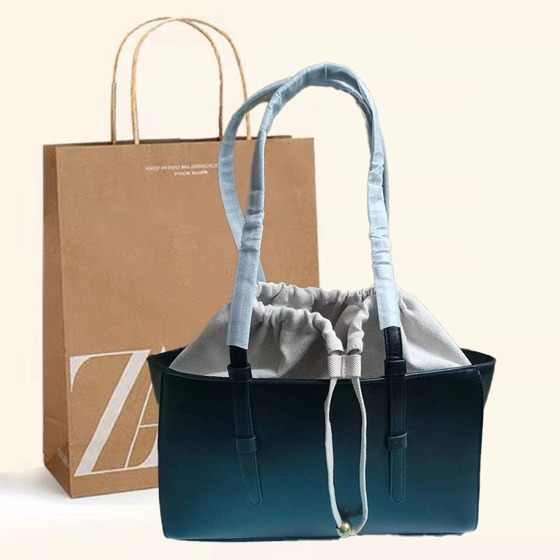 Sac fourre-tout pour femme, nouveaux modèles pour l'automne et l'hiver 2024, sac à main polyvalent à cordon de grande capacité, sac à bandoulière classique et à la mode pour femme_voghion.com