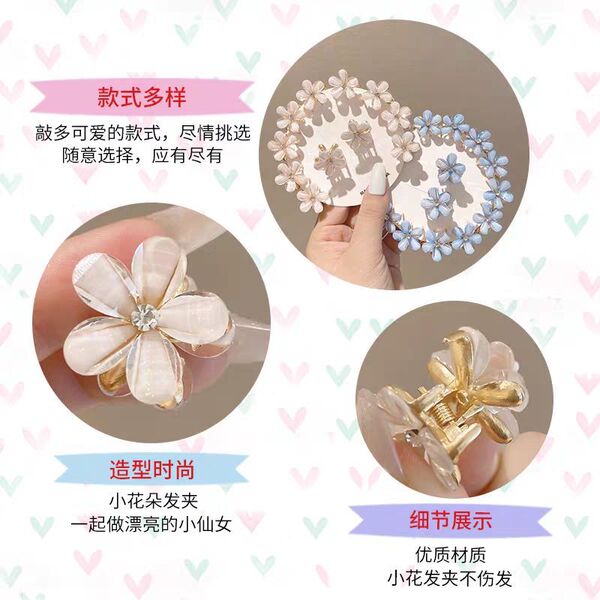 Children's small summer crab pin
