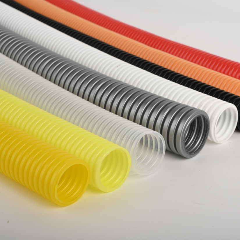 供应DODE牌 深圳塑料阻燃尼龙波纹管  ROHS认证黑色波纹管