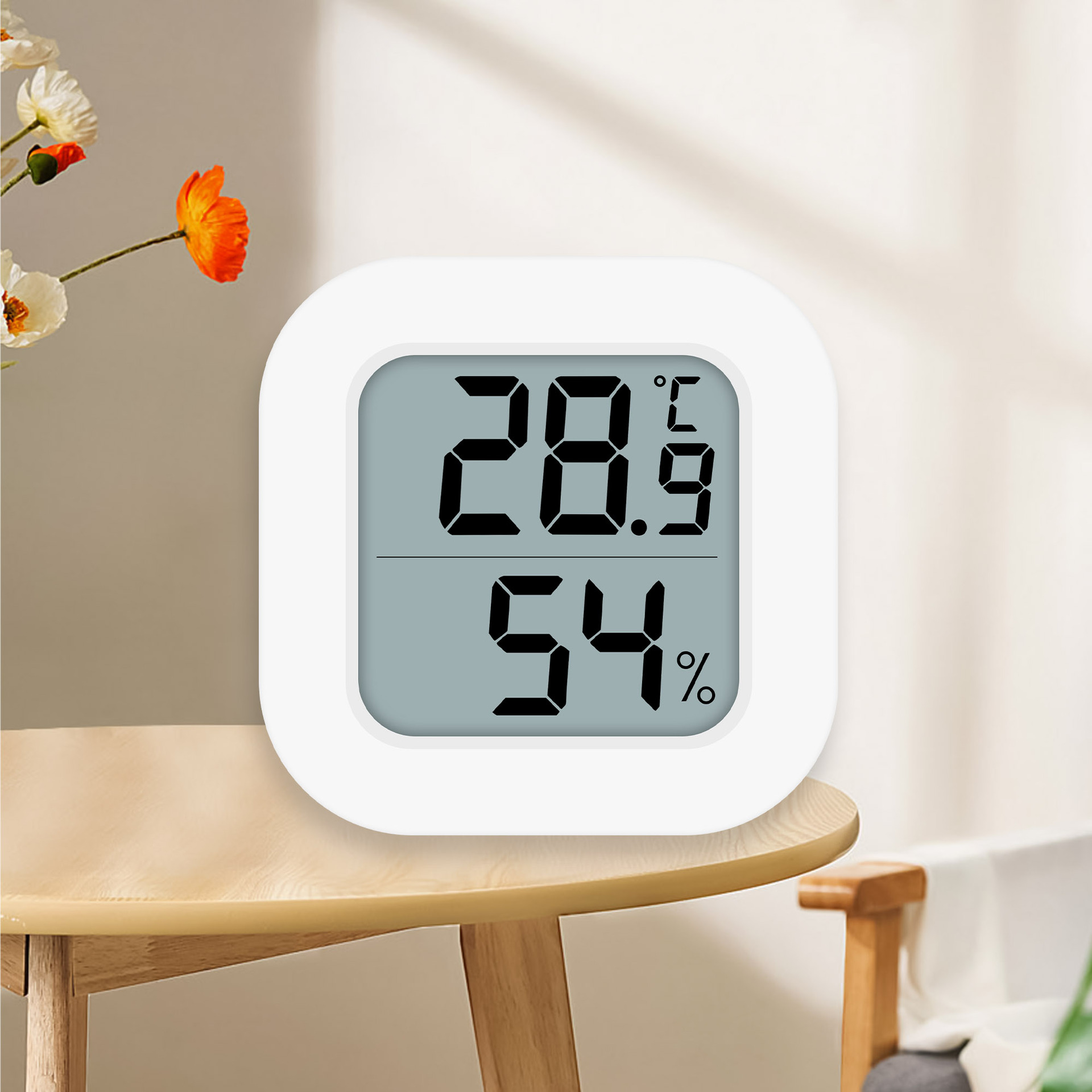 厂家批发直销迷你电子温湿度计室内婴儿房高精度大棚干湿温度表