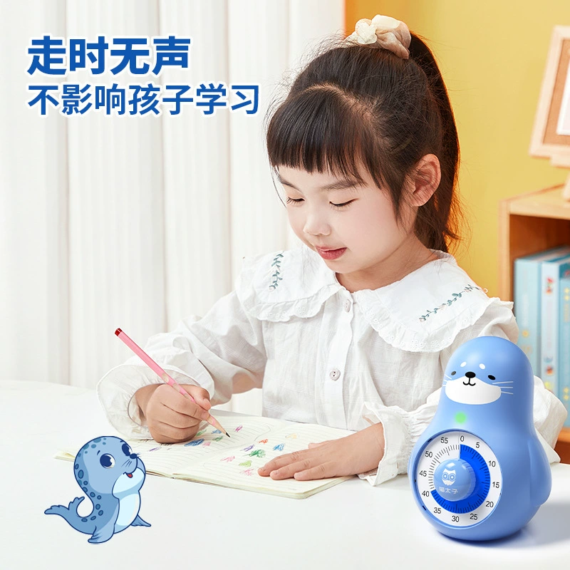 Prince Cat Self-Discipline Timing Countdown Alarm Clock Student Cartoon Timer Time Manager Milk Dragon Co-branded Model