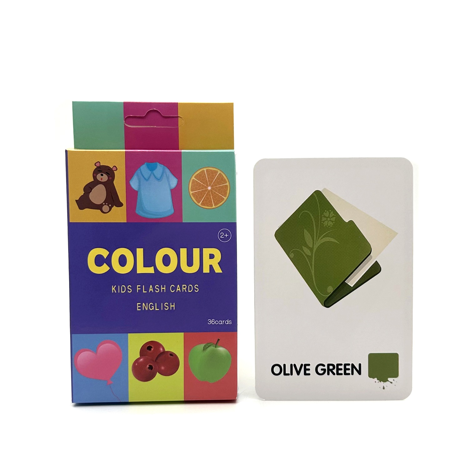 Zhengke Industry and Trade Flash Card English Word Card FlashCards Early Education Enlightenment Kindergarten Training School Teaching Aids