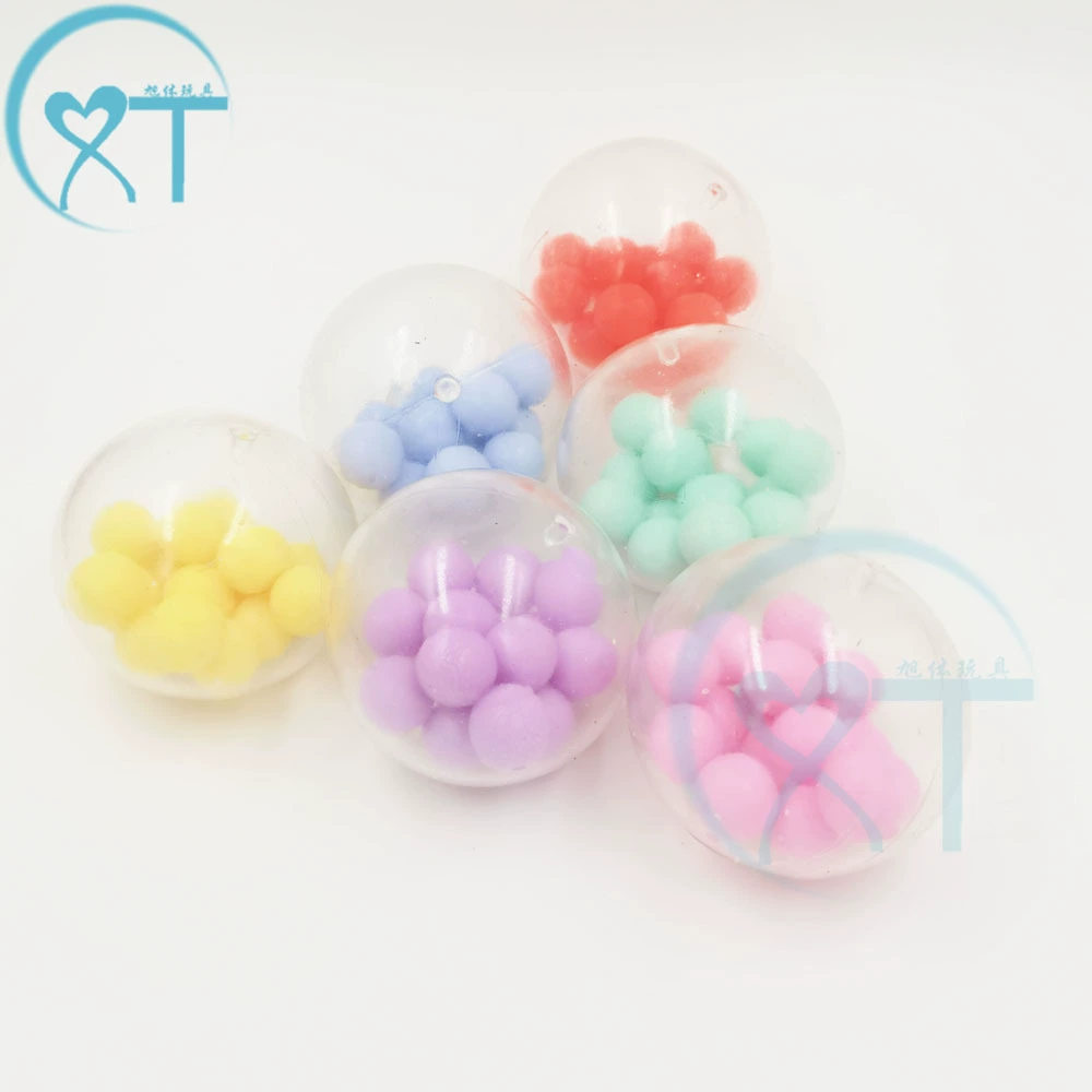 Трансграничные хит продаж экструзионные декомпрессионные бусины Macaron цветные вентиляционные шарики Виноградный Шар Оптом креативные новинки игрушки