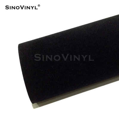 New air Guide velvet color change film car interior high-grade flannel decorative stickers body color change film wholesale (Automotive Film) - 135-15m-velvet-black