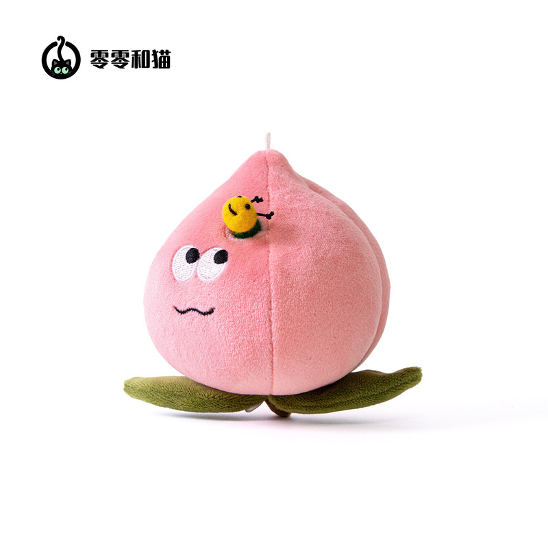 Valentine's Day Gift Cute Wormhole Peach Plush Pendant Creative Doll Gift Valentine's Day Gift Cute Wormhole Peach Plush Pendant Creative Doll Gift