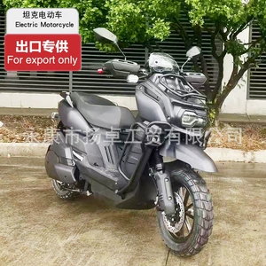 Qijue Tank 3-cü nəsil elektrikli motosiklet 72V litium batareyalı GT skuter