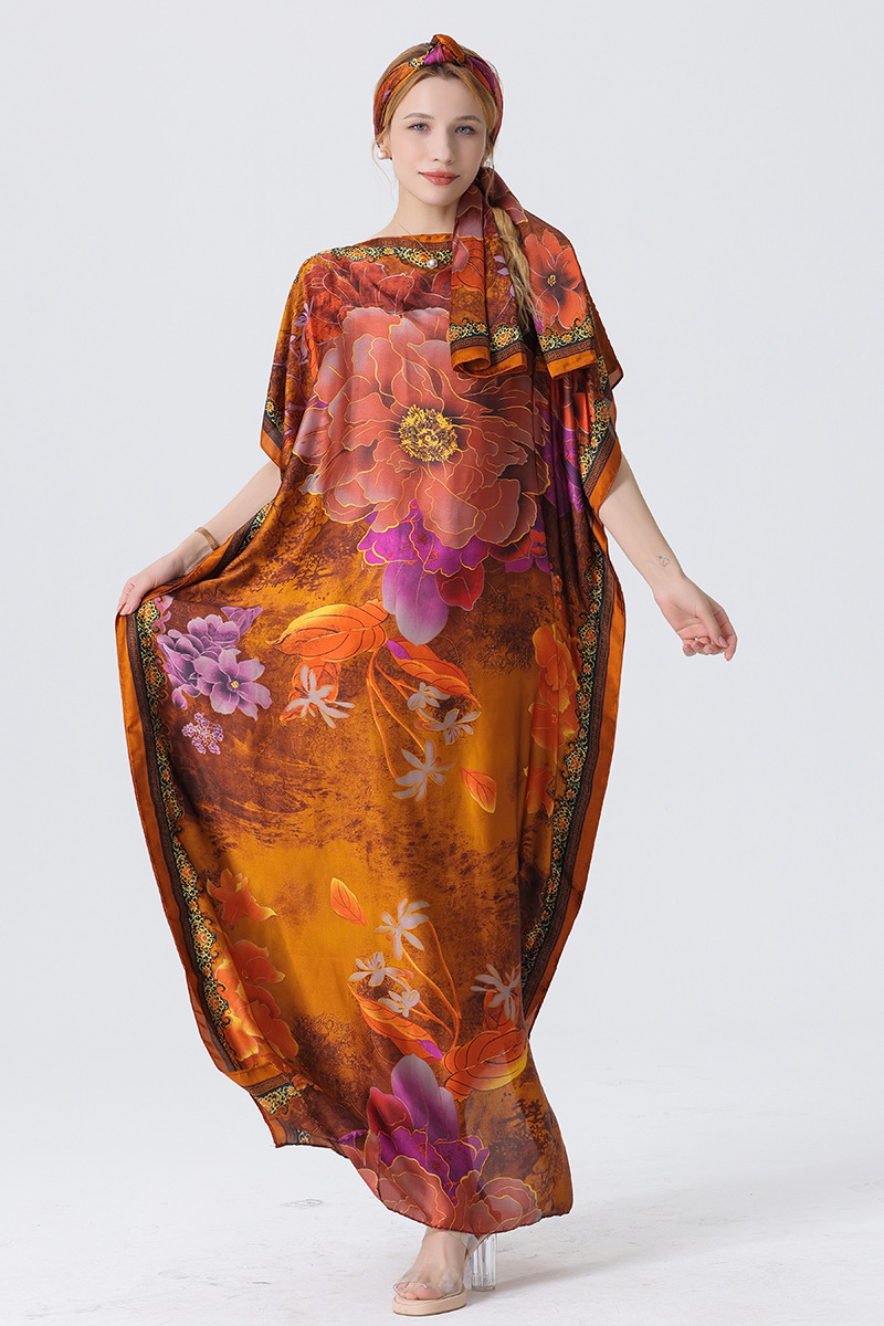 2025 primavera y verano nuevo Amazon venta rápida ropa malaya camisa de arena imitación seda brocado ropa de protección solar de vacaciones de playa