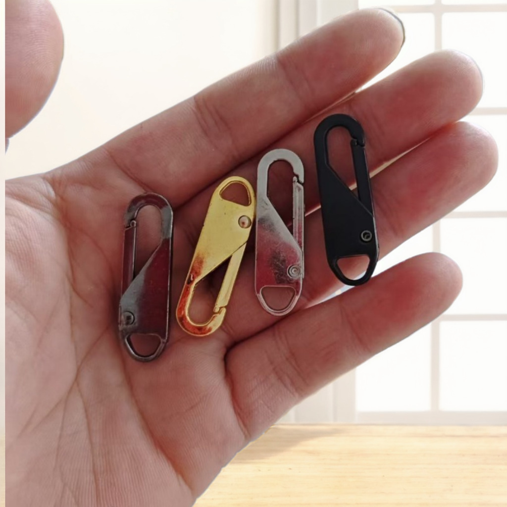 万能活动拉链头拉片包包缝纫机配件通用拉锁头修复替换可拆卸拉链