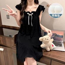 ����˯ȹ�ļ�Ů��2024�¿�녶��ގ��؉|�������e������ɫ����˯��