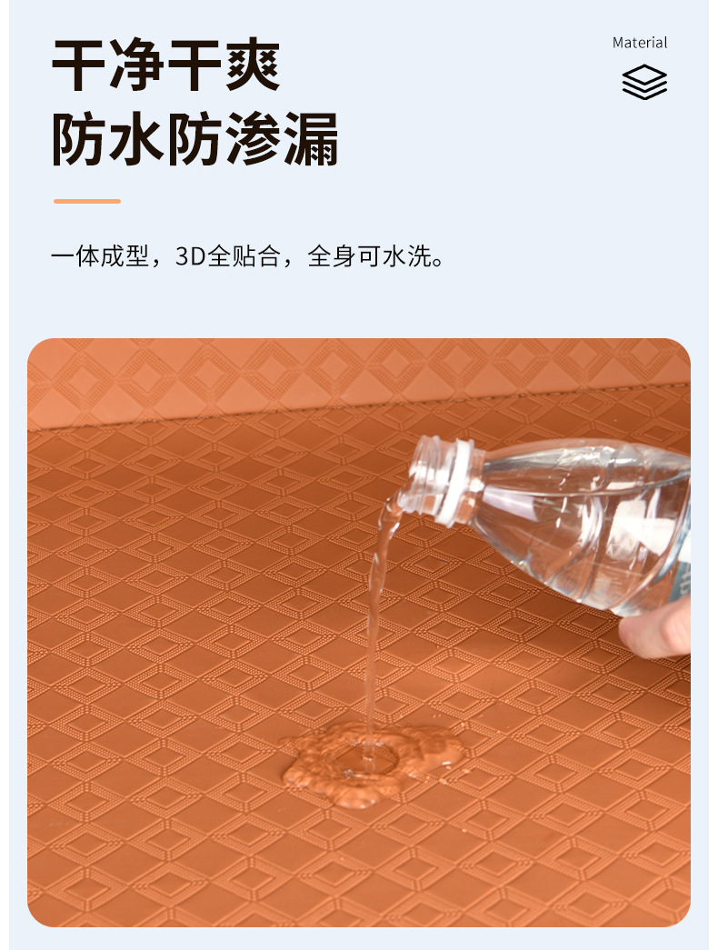 Suitable for 25 Models of Wenjie M8 Trunk Mats, Fully Enclosed M8 Special Trunk Mats, Five-Seater and Six-Seater Interior Decoration Supplies