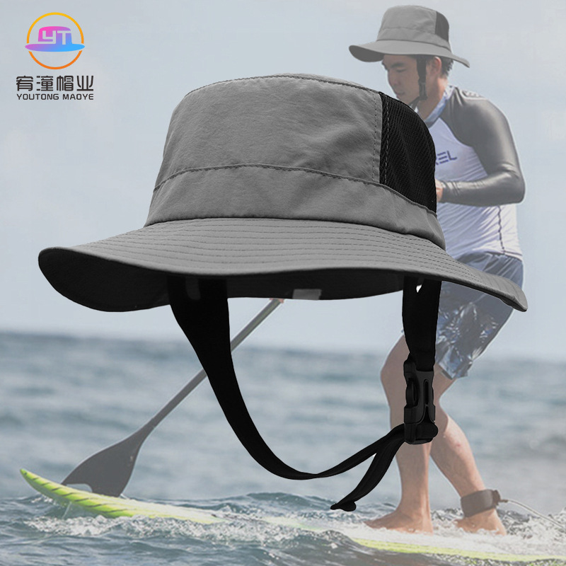 Cross-Border Windproof Cycling Surfing Windproof Sunshade Fisherman Hat Sun Hat Outdoor Sports Fishing Mountaineering Sun Protection Hat