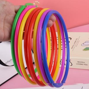 Complete Set of Ring Toss Rings for Kindergarten, Ring Throwing, Stall Setup, Direct Supply from Manufacturer, Large Goose Plastic Night Market Rings with Free Shipping