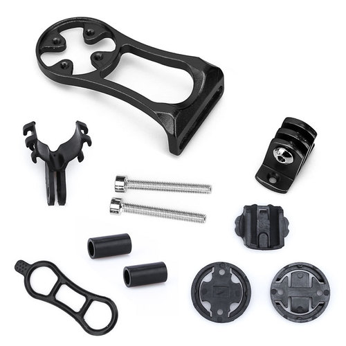 Mountain bike road bike computer base bicycle extension bracket computer seat light stand cycling equipment accessories