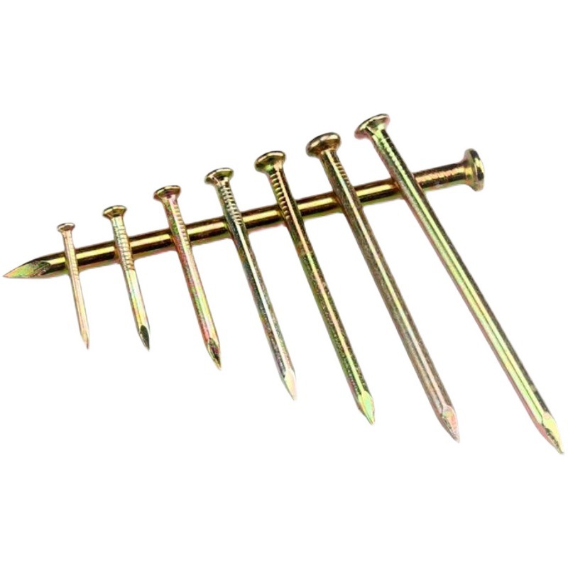 444Z wholesale Longxingtai special steel nails cement nails high hardness yellow wall nails wall painting carpentry nails hardware iron