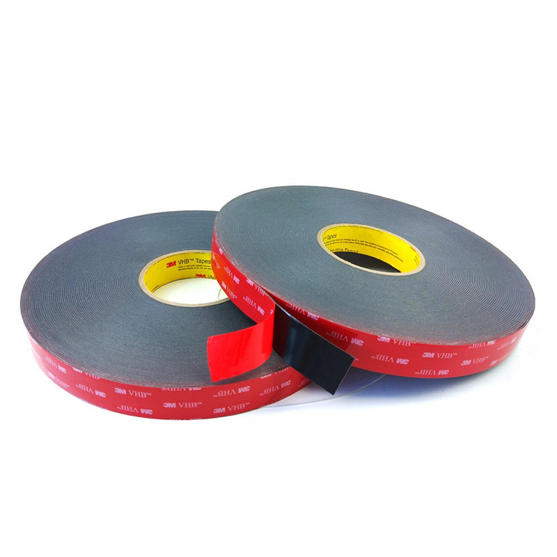 3M5952黑色丙烯酸VHB泡棉汽车内饰摆件铭牌永久性粘贴双面胶