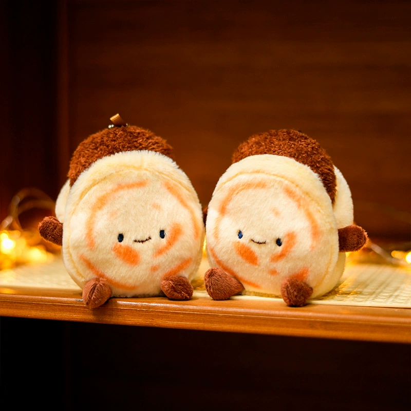 Net Red может любить милый мясной зажим, маленькая подвеска, плюшевая игрушка кукла мультяшная сумка, подвеска кукла-ключ