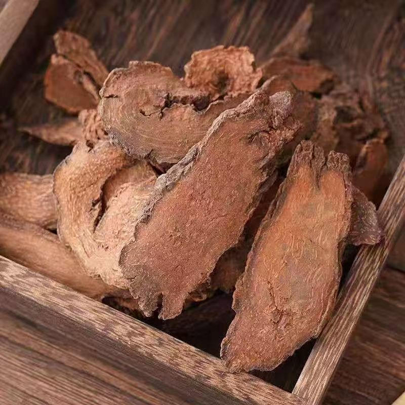 Cynomorium Slices Suo Yang 100g Jar Dried Chinese Herb for Decoction and Herbal Pairing in use
