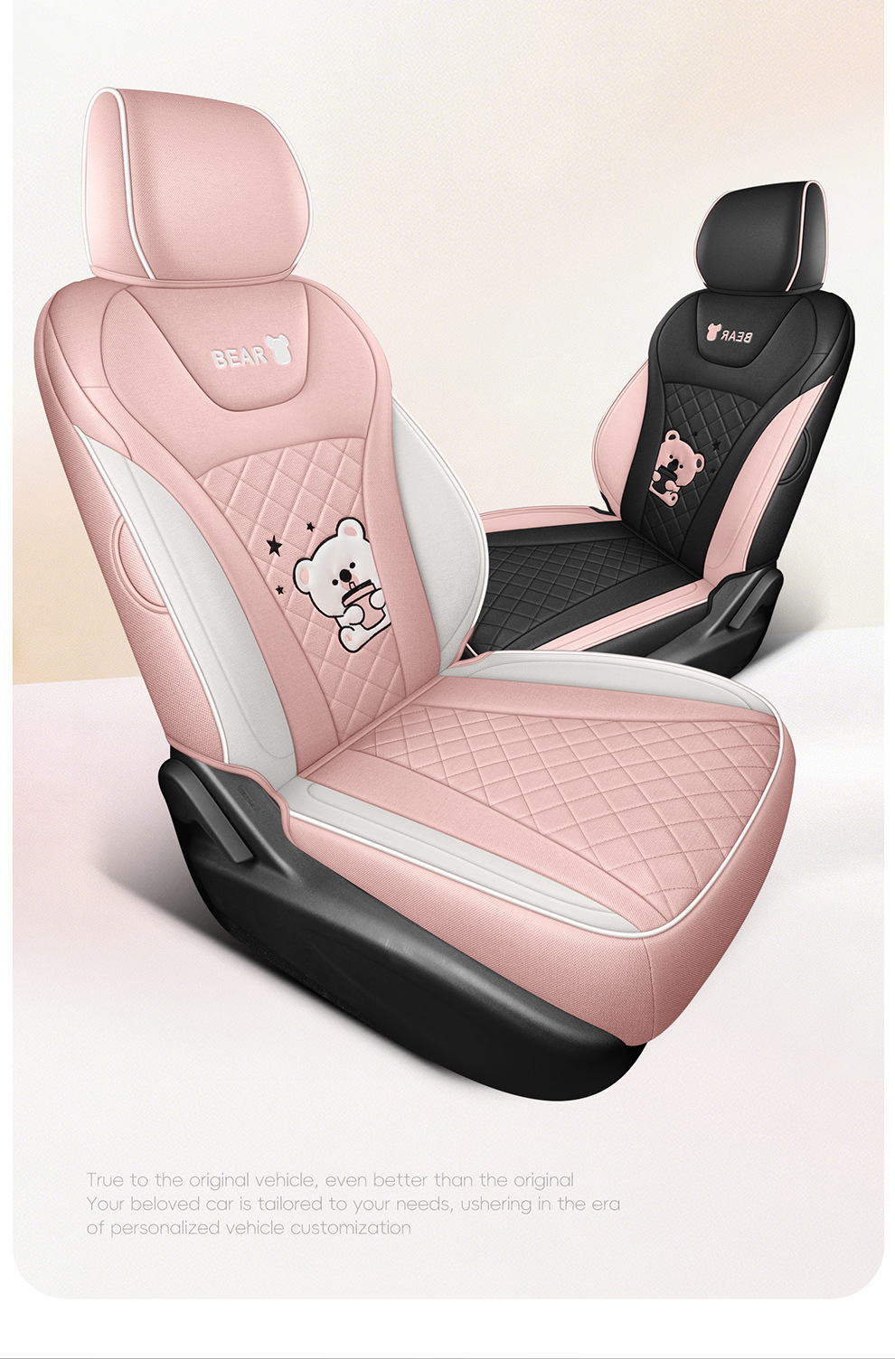 Byd Seagull 26 Models Special Linen Car Seat Covers, All-Season Breathable Seat Cushions, Full Fabric Seat Covers