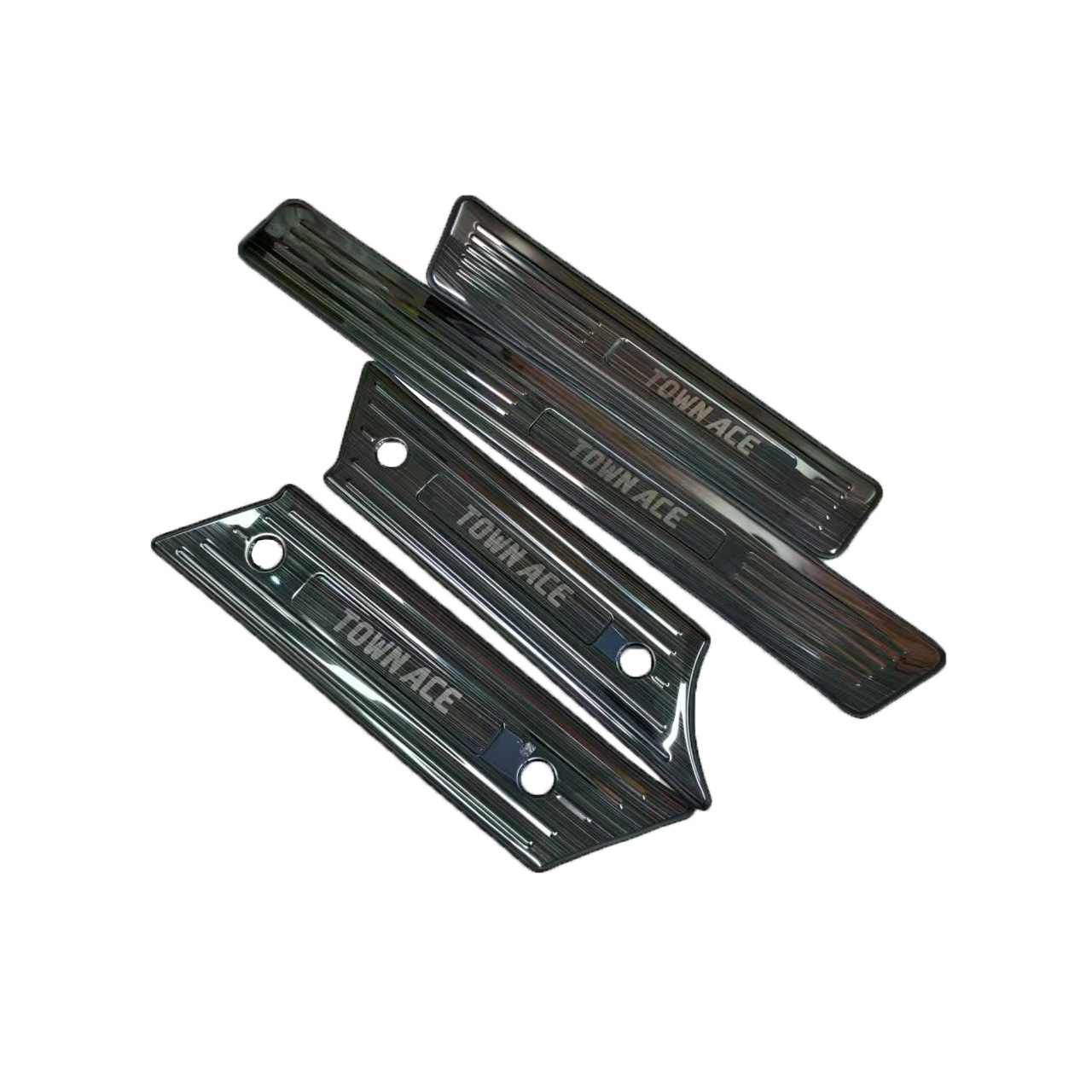 Suitable for 23 Toyota Town Ace Outer Sill Strips, Welcome Pedal Stickers, Automotive Supplies, Modified Exterior Accessories