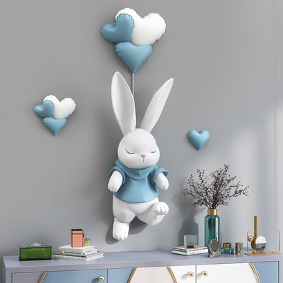 Wizard rabbit 3d three-dimensional Wall hanging a living room television sofa background metope decorate Pendant bedroom children Room Wall decoration