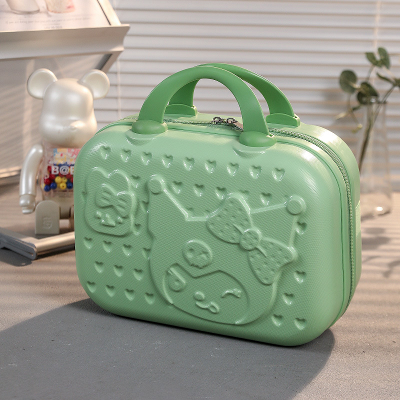 Dragon Boat Festival maleta de 14 pulgadas, maleta de equipaje, LOGOTIPO personalizado, caja de almacenamiento de recuerdos, mini caja de cosméticos, caja de contraseña