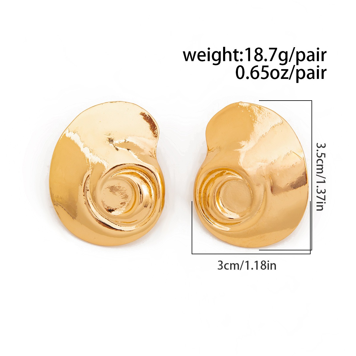 22g Weight Metal Ear Needle Material Drop Earrings, Ear Studs Classification 1 Pair Quantity Holiday, Street Occasion Metal Material Geometric, Heart Shape Pattern All Seasons Season Women's Gender Polished Finish Plating Design Retro, Classic Style Style 1 Pair Retro Classic Style Geometric Heart Shape Plating Metal Drop Earrings Ear Studs 43