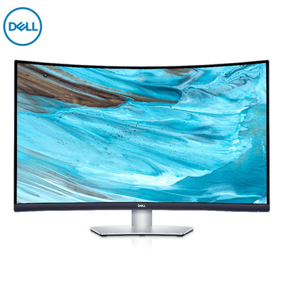 Dell/戴爾 S3221QS 31.5英寸4k曲面護眼窄邊框升降旋轉電腦顯示屏