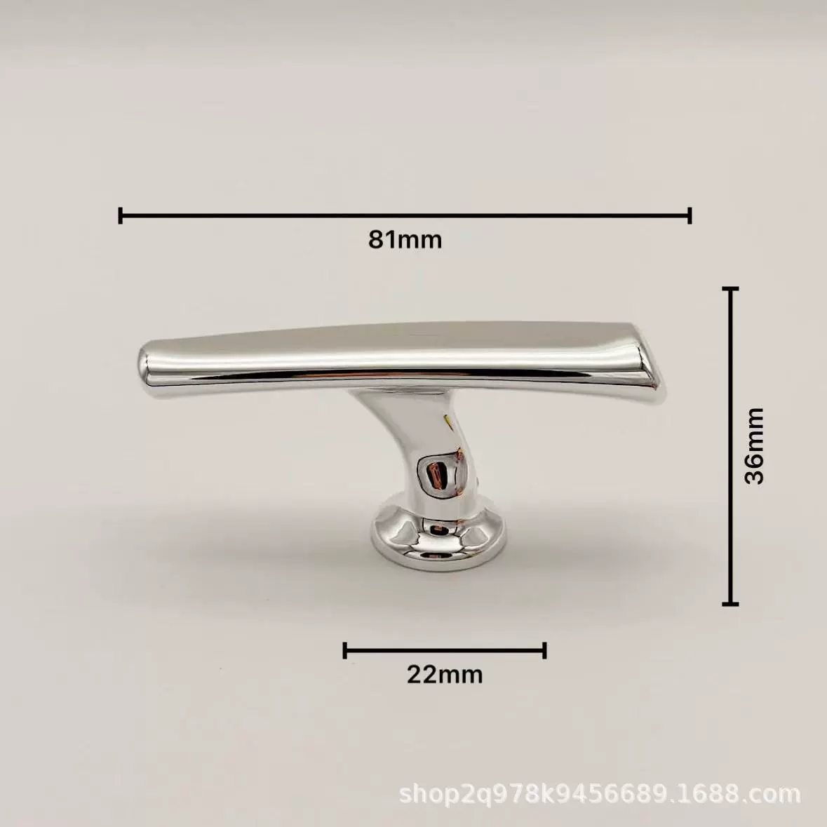 Простой UV-покрытый Т-образный ручка для фруктовой коробки, верхняя бусина, герметичная банка, ручка для шкафа/шкатулки/коробки для снеков