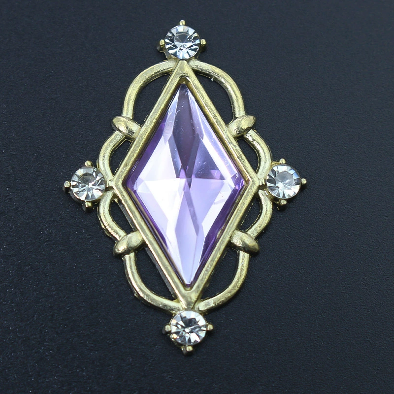 Fashionable metal accessories, bag, pack, decorative accessory, simple and elegant design, Korean style