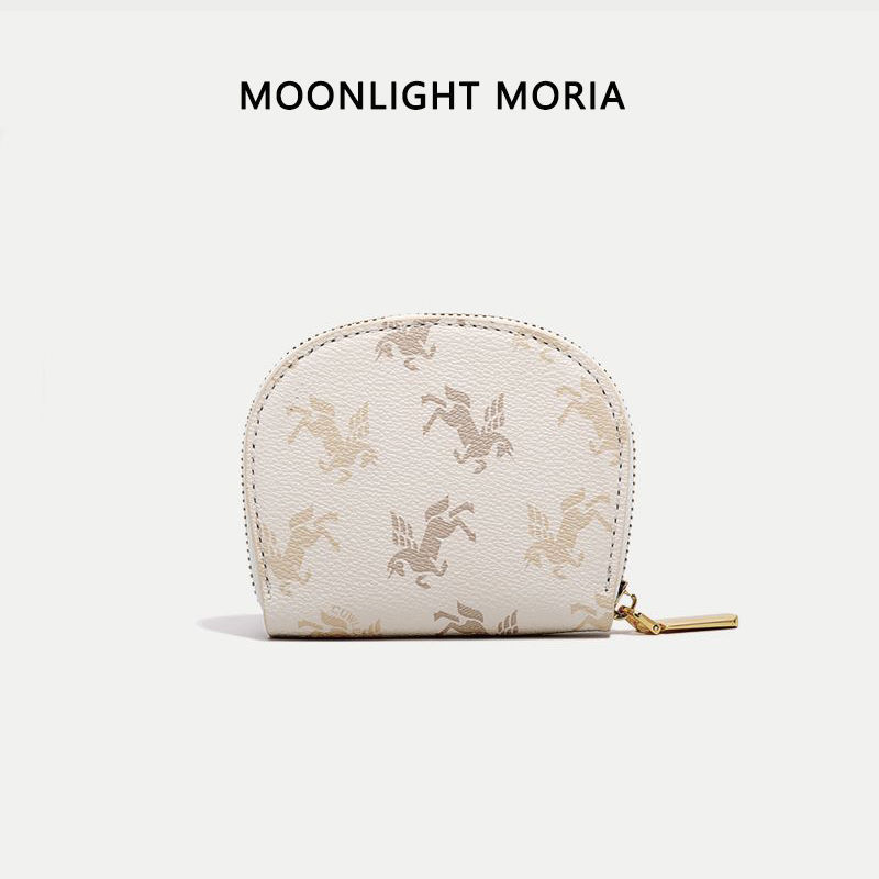 Damen-Einhorn-High-End-Sense, kleine Geldbörse, Kartenhalter, Kartentasche, Orgel, mehrere Kartensteckplätze, große Kapazität, Fahrausweis-Tasche_voghion.com