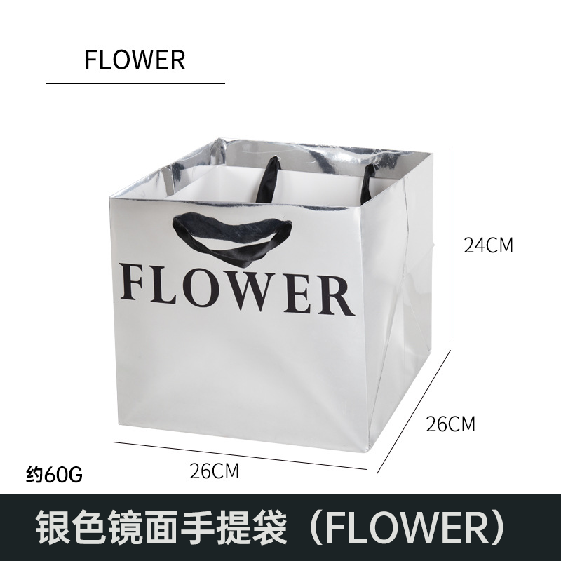 Bolsas de regalo cuadradas, bolsas de regalo de cumpleaños, bolsas de papel de embalaje de arco grande