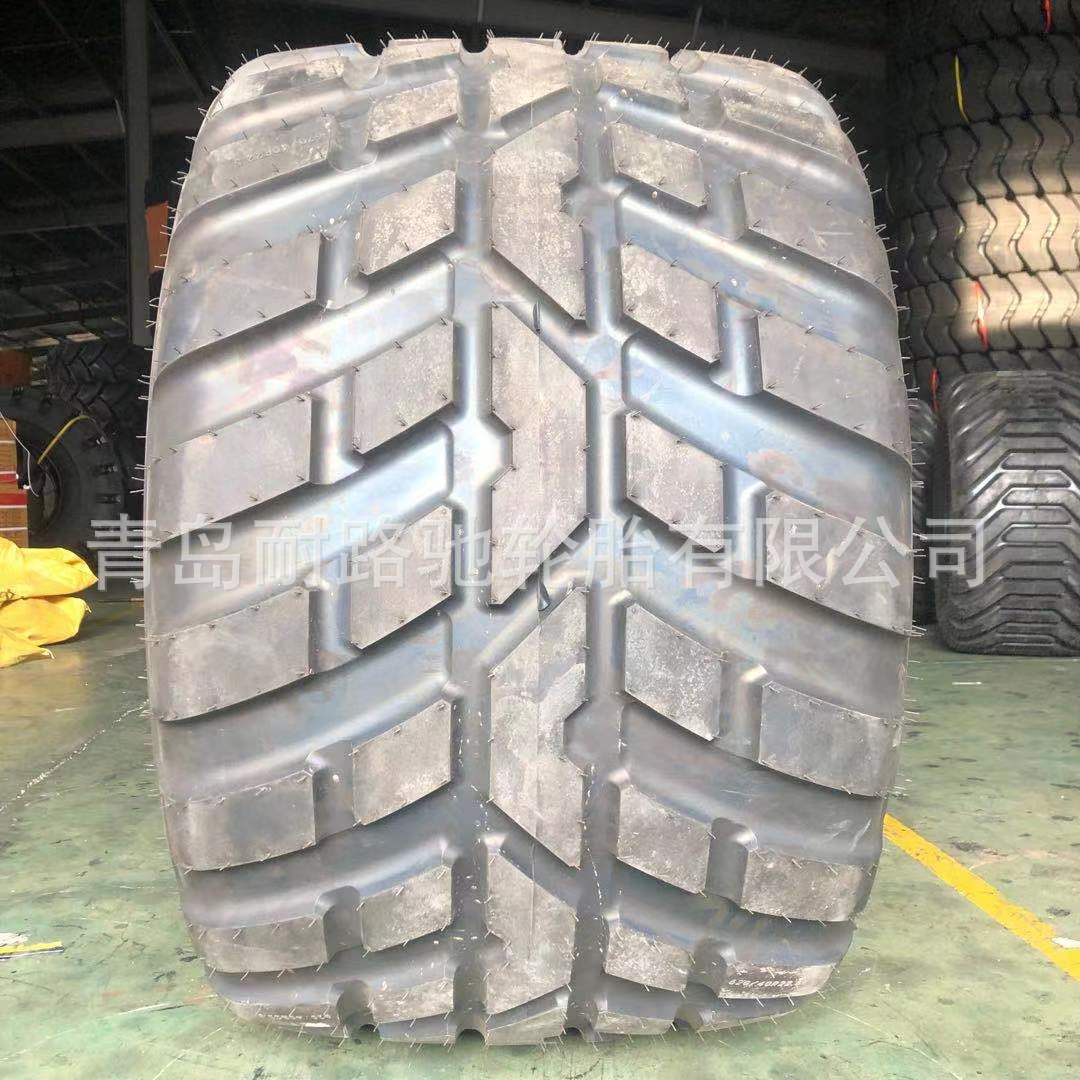 620/40R22.5捆草机拖斗打包机轮胎 宽基拖车轮胎