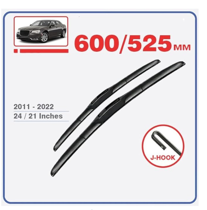 Suitable for Chrysler 300 300C 2011-2022 24+21 Wiper Three-Stage Wiper Wiper