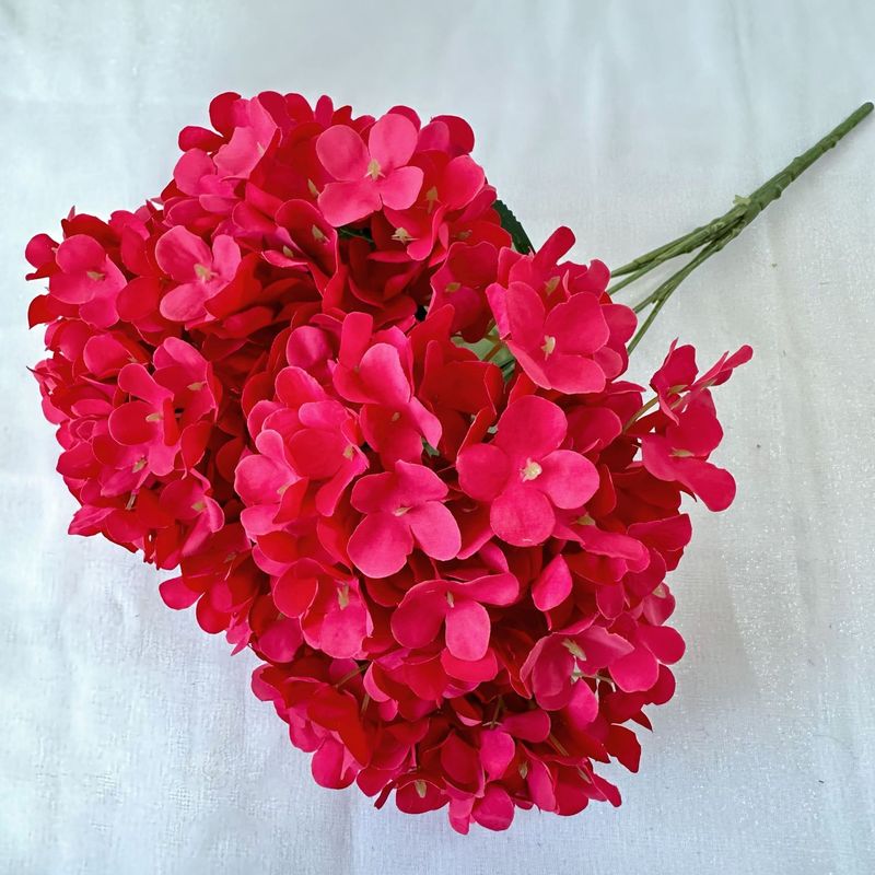 毛布5頭のフランスのアジサイは、ホテルの結婚式の生け花を飾って多色のアジサイの花の花束を卸売りします。|undefined
