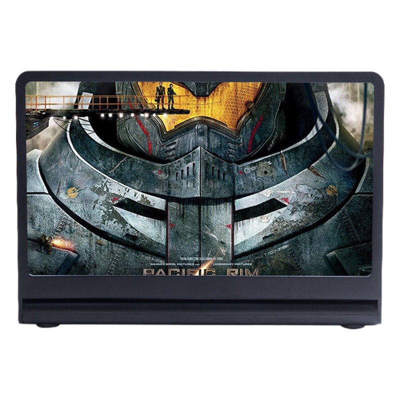 Amplificador de pantalla de teléfono móvil creativo 3D modelo privado transfronterizo F12, soporte de 12 pulgadas, altavoz Bluetooth inalámbrico con ranura para tarjeta