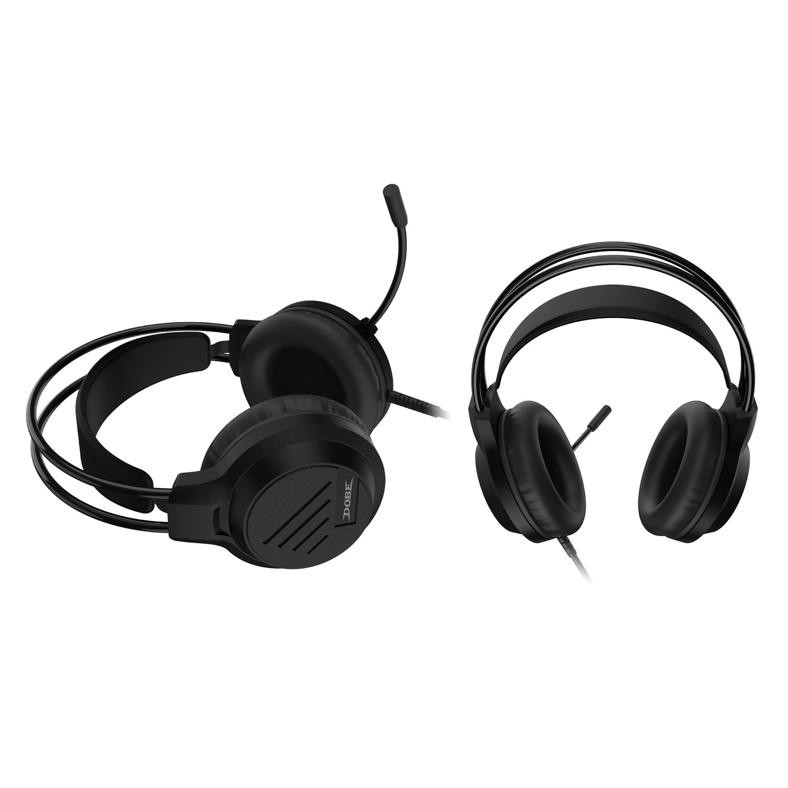 Проволочный игровой гарнитур PS5 с микрофоном, универсальный гарнитур для PS4/Switch/XBOX/PC