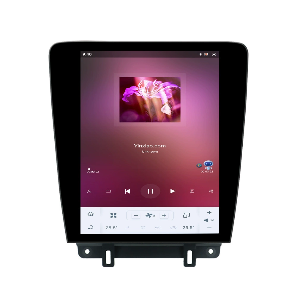 Подходит для Ford Mustang 2010–2013, 12.1-дюймовый автомобильный GPS-плеер, DSP, поддержка CarPlay