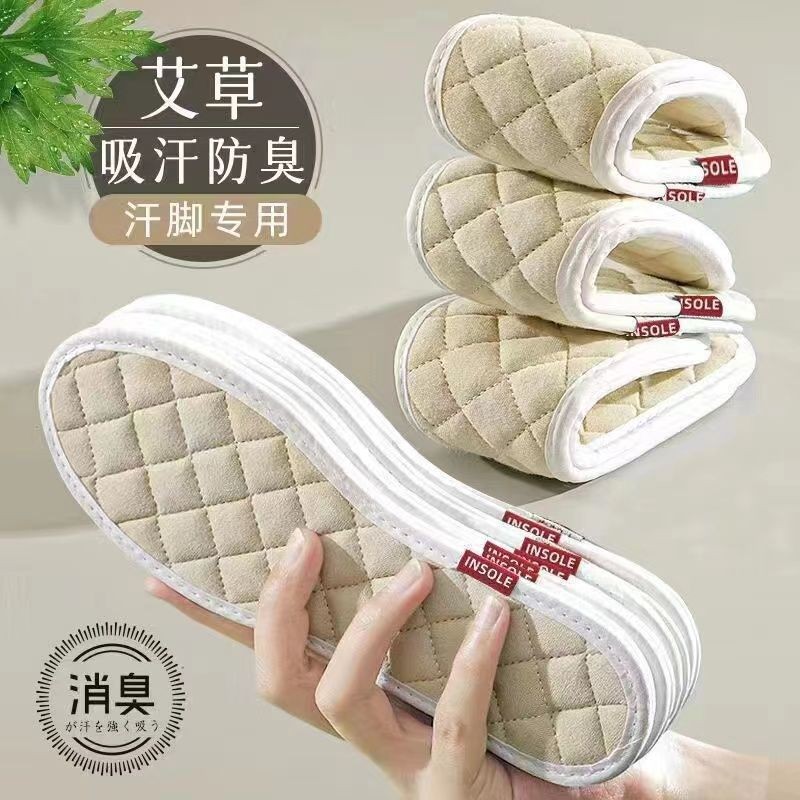 Regalos de estilo nacional bordados hechos a mano insolelas de zapatos limpias transpirables de carbón de bambú lino deportivo para hombres y mujeres