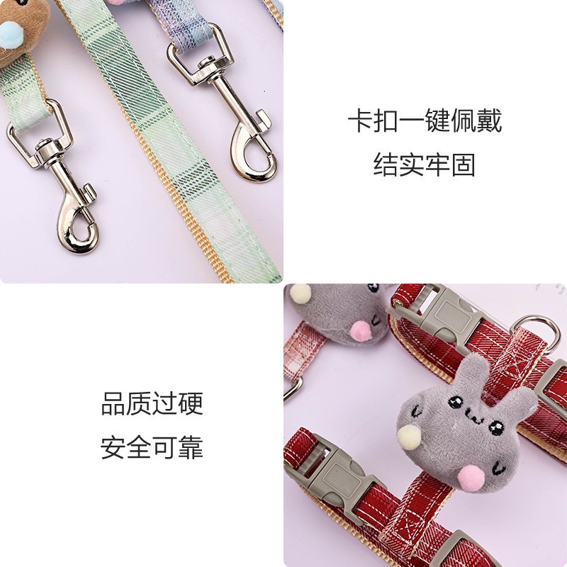 Correa para gato especial Four Seasons gato cuerda para caminar anti-rotura ajustable gato cuerda tracción gato lazo gato cuerda cadena