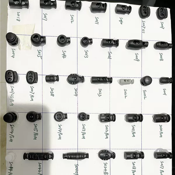 Spot supply nylon rope buckle adjustment buckle plastic buckle elastic spring buckle pig nose buckle wholesale manufacturers