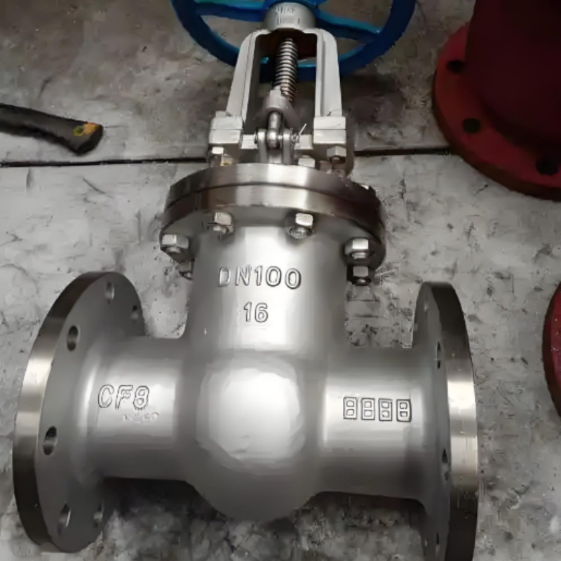 法兰闸阀 316L不锈钢闸阀 Z41W-40RL DN250 硬密封闸阀 明杆闸阀