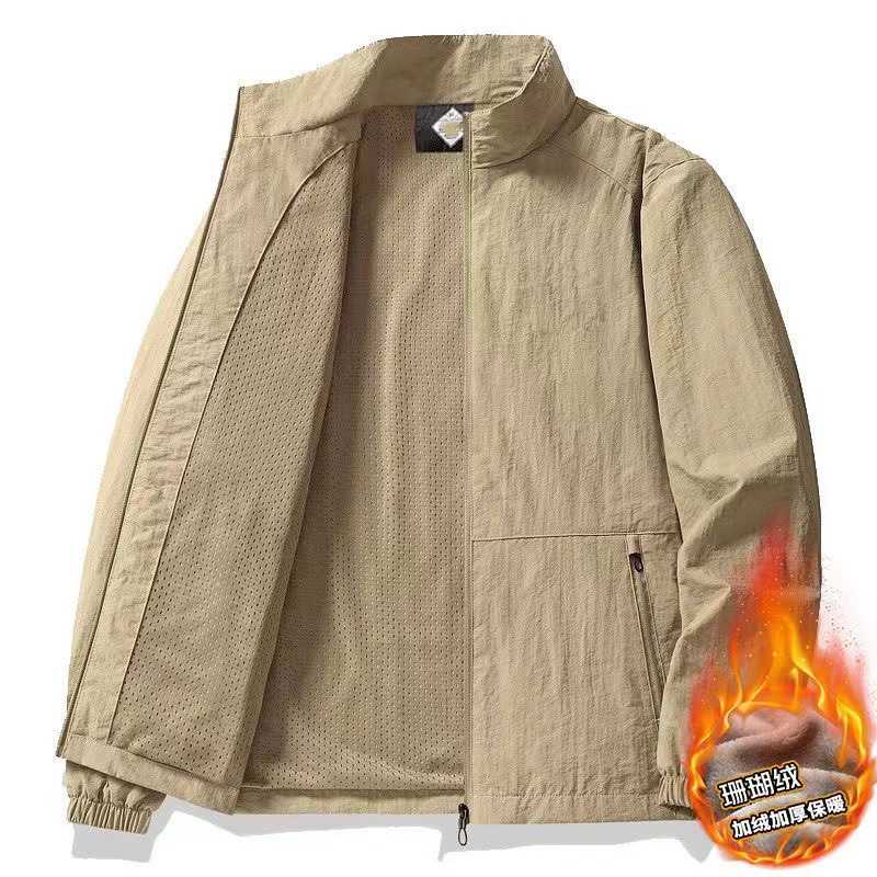 Winter New Men's Jacket Outdoor Sports Loose Korean Style Casual Cotton Fleece Jacket