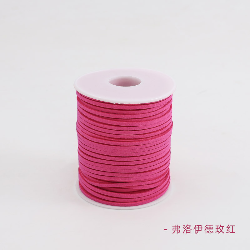 Cinturón de terciopelo Corea del Sur Suede cuerda de terciopelo con cuerda de cuero material de embalaje de flores ramo cinta tienda de flores suministros al por mayor