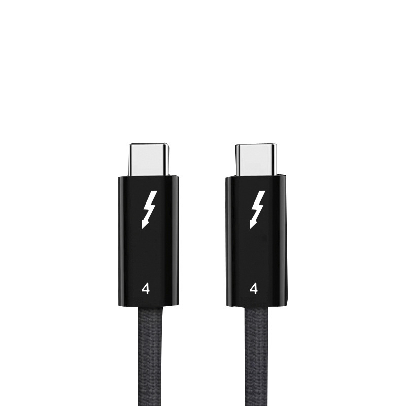 Thunderbolt 4 Data Cable 40Gbps Transmission Rate 8K Resolution Pd100W Fast Charging Pair Cable Cp10 Thunderbolt 4 Data Cable 40Gbps Transmission Rate 8K Resolution Pd100W Fast Charging Pair Cable Cp10