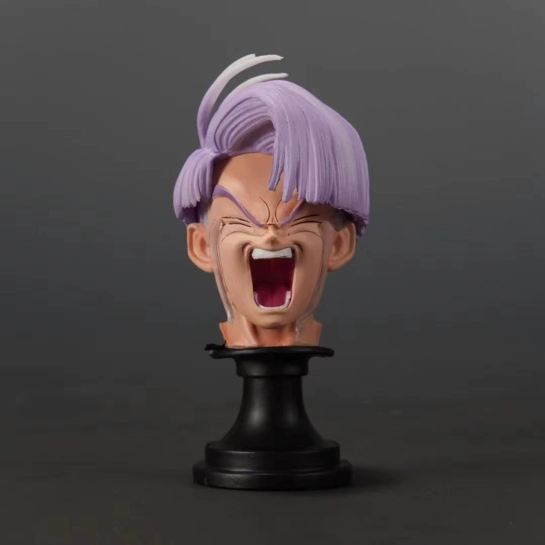 SY Супер Сайян Саморазрыв Вегета Четырехголовая Скульптура Делюкс Версия Стоячая Модель Орнамент в Коробке