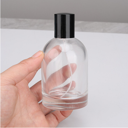 メーカー卸売 30ml 透明香水瓶 スキンケア用品 詰め替えボトル プッシュスプレー ガラス瓶 化粧品サンプル|undefined