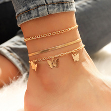 XP17 Bohemian Shell Anklet Fashion Bead Skull Ocean Bracelet