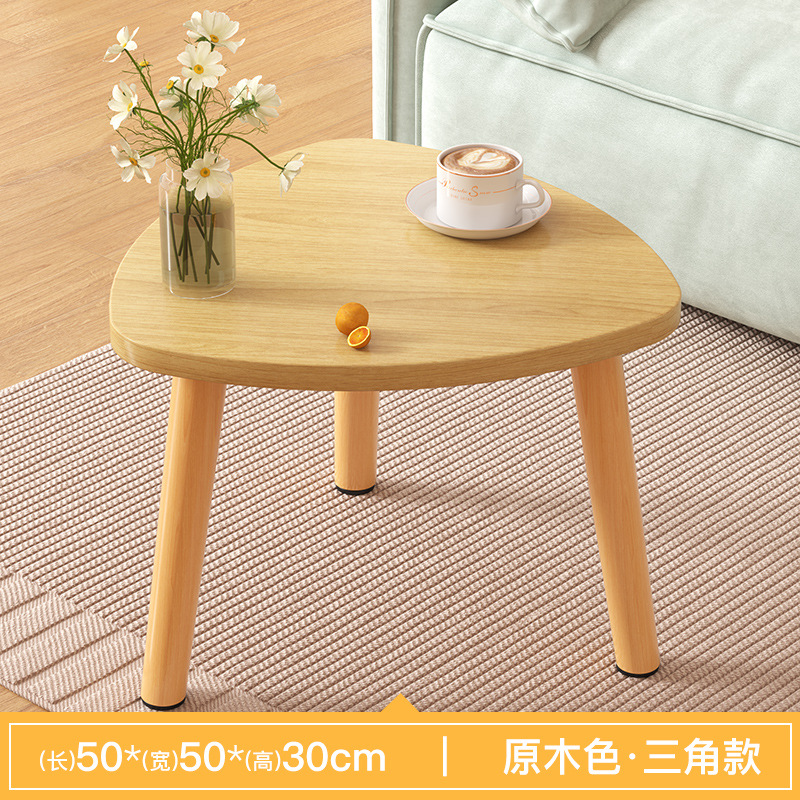 로그 컬러 곡선 삼각형 모델 [직경 50*50*30] 단단한 나무 다리